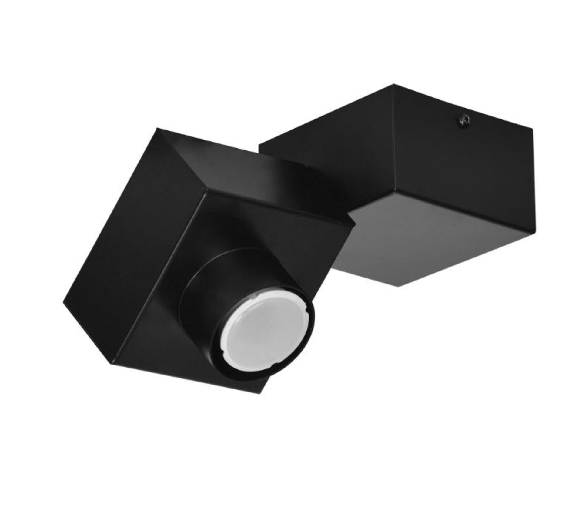 Ebern Designs , Porto 1 - Light 20cm Directional/Spotlight Black - RRP £96.99 (DETF1328 - 24594)
