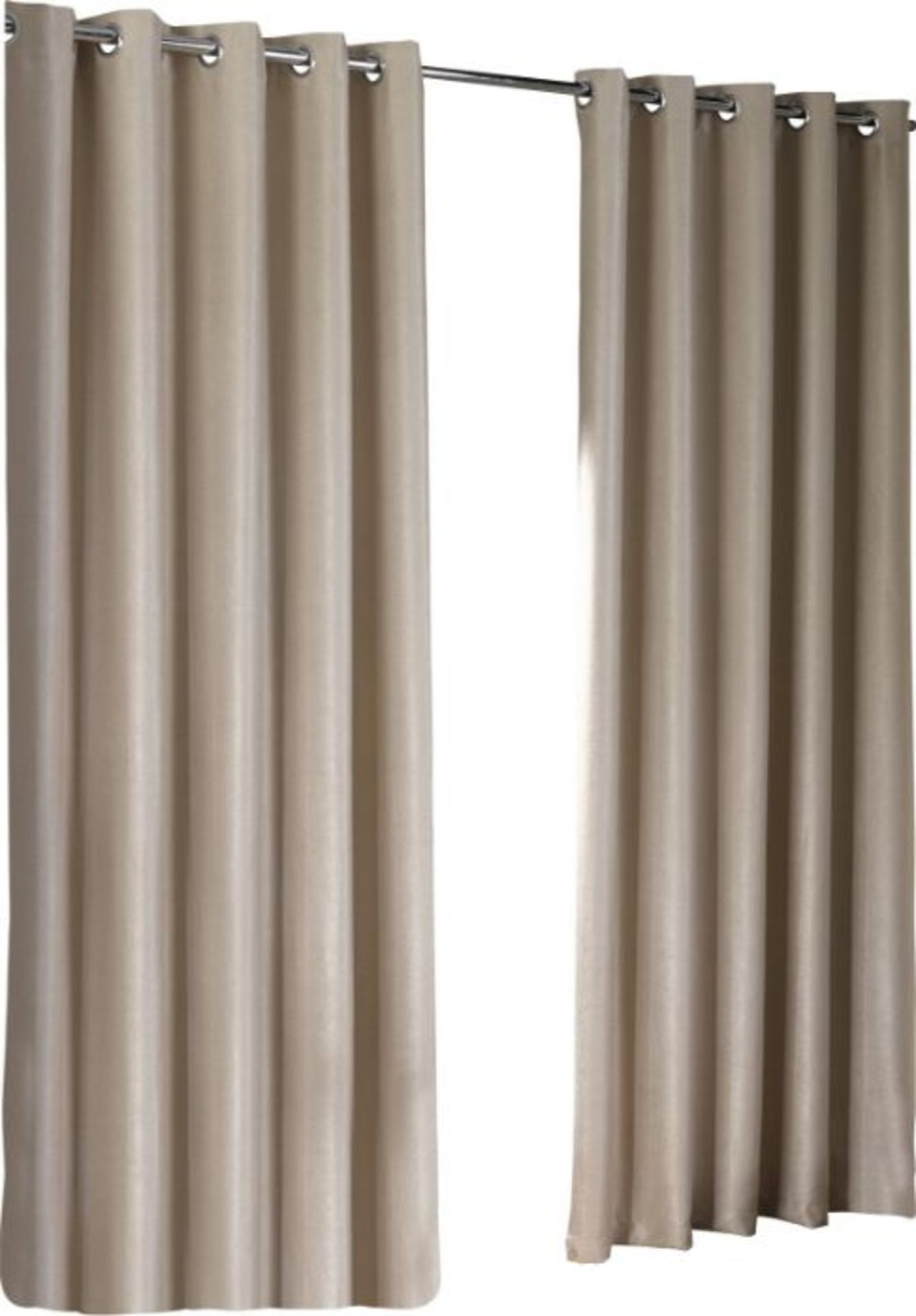 Etta Avenue, Blackout Thermal Curtains (NATURAL) (117cm W x 183cm D) - RRP £29.99 (SGSL1000 -