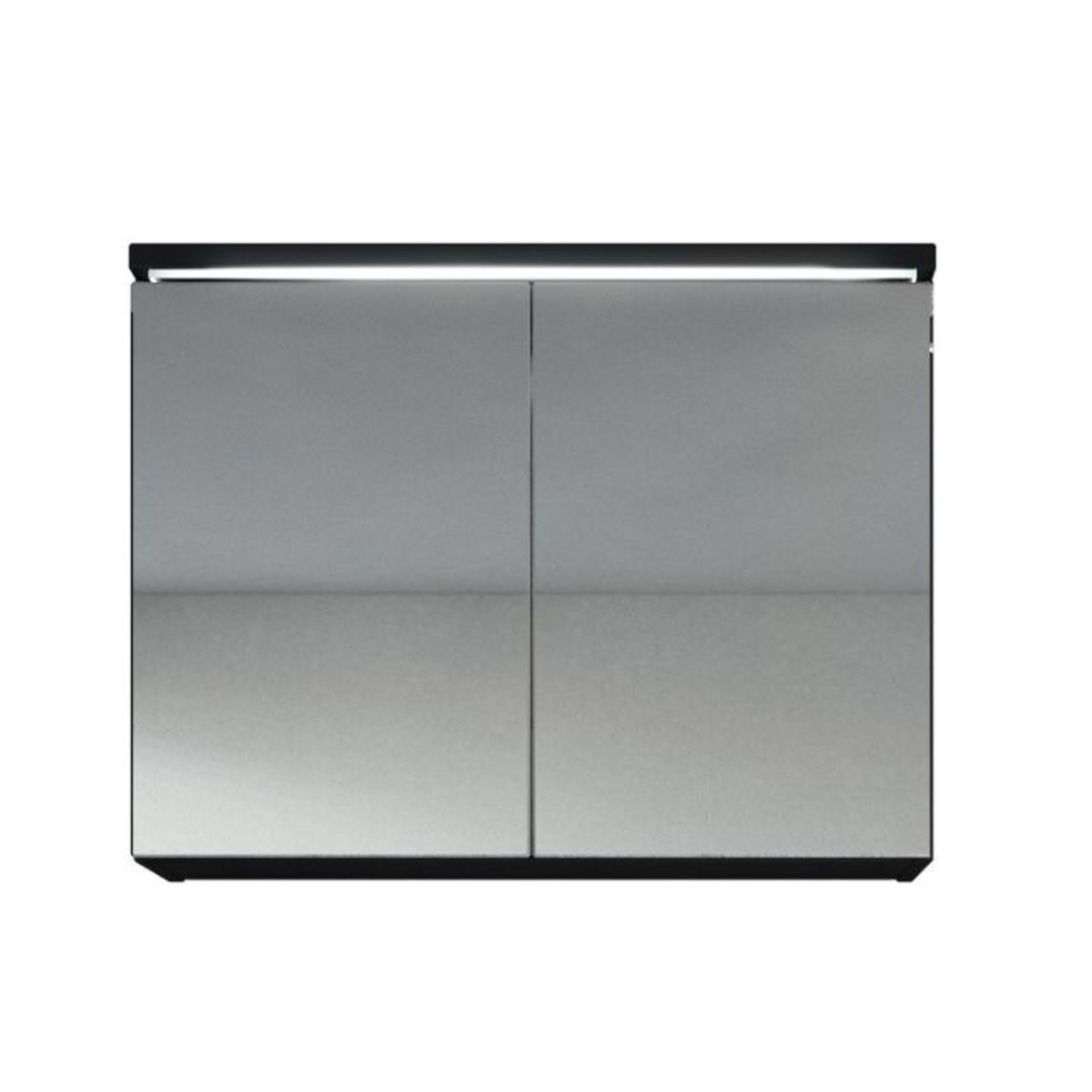 Belfry Bathroom,Liberty 80cm x 60cm Surface Mount Mirror Cabinet RRP -£155.99 (25565/14 -JDBD1118)(