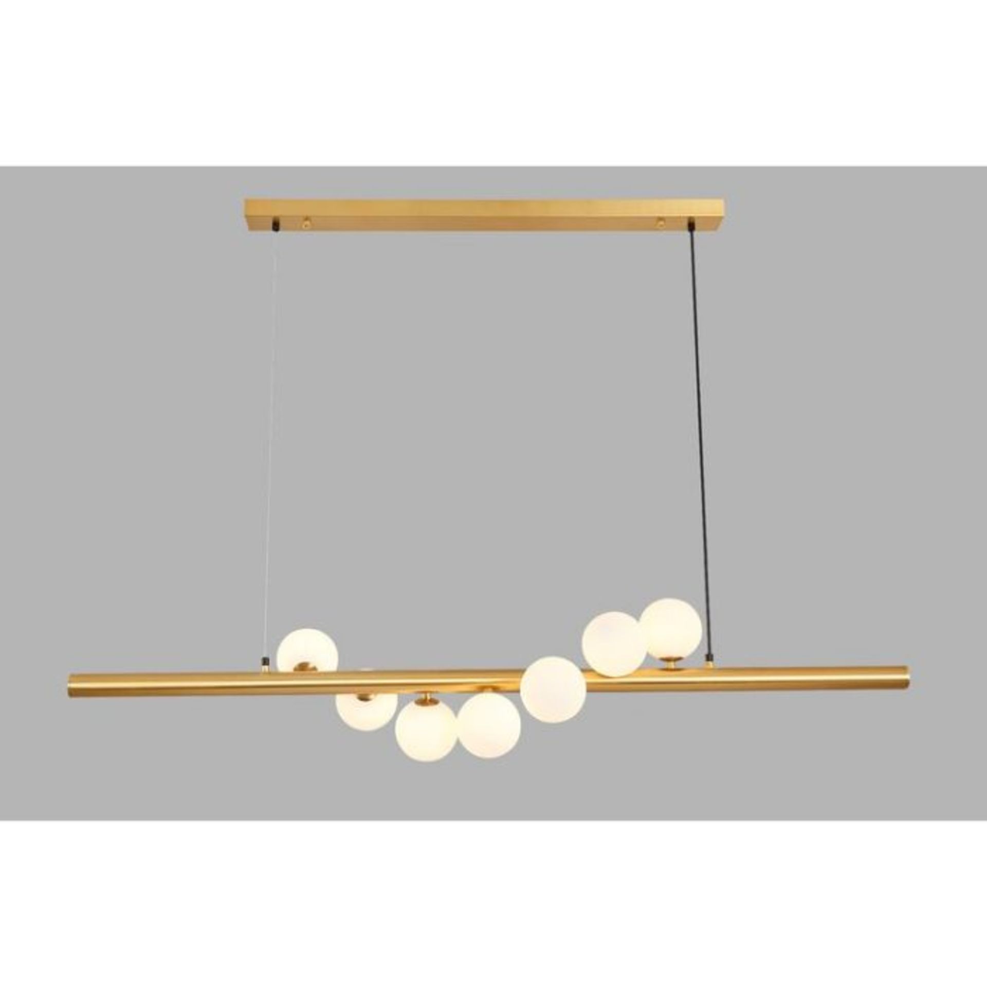 Fairmont Park, 7-Globe Modern Electroplated Pendant (GOLD) - RRP £259.99 (DGFE1184 - 25878/3)