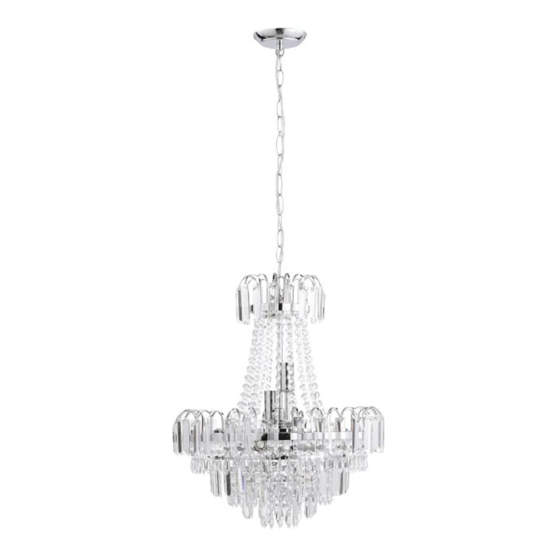 Rosdorf Park, Vivienne 6-Light Empire Chandelier - RRP £136.99 (EOF2095 - 24694/2)