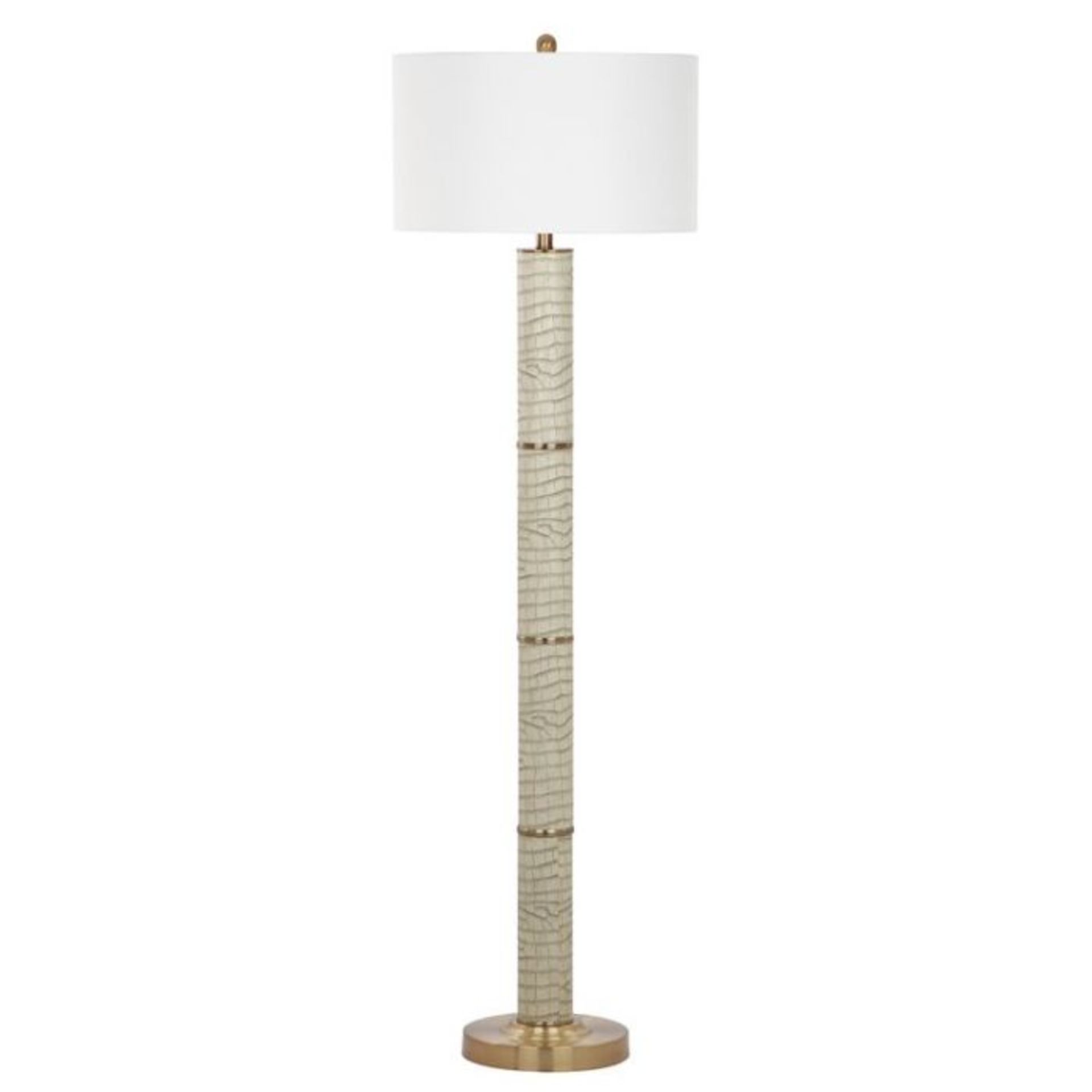 Etta Avenue, Annalise 157cm Floor Lamp (GOLD & GREY BASE) - RRP £154.99 (QQ7823 - 26192/6)