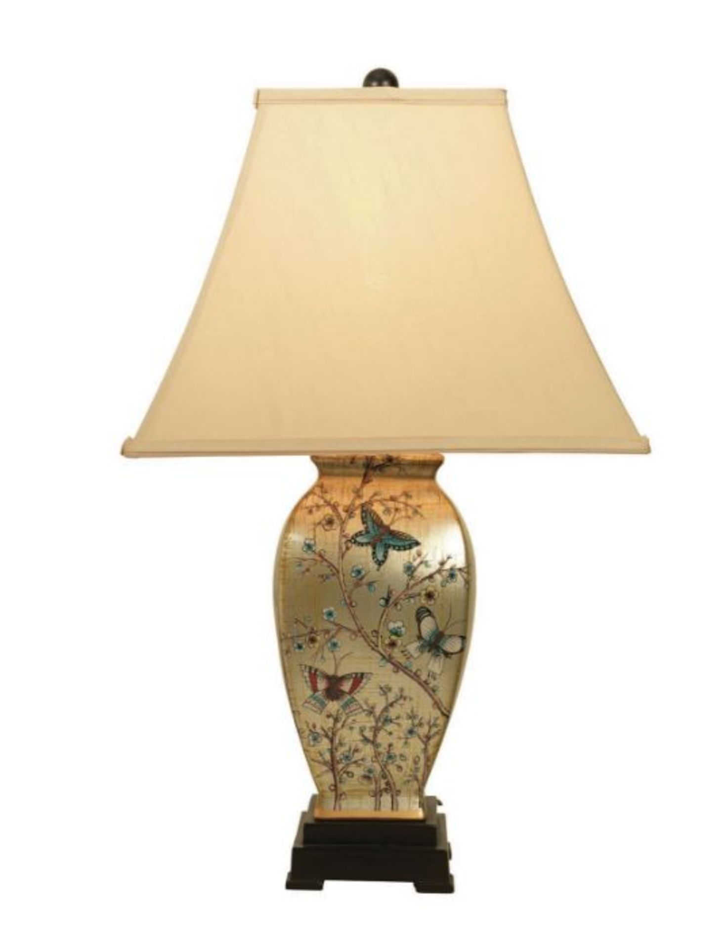 Astoria Grand, Milliner 67cm Table Lamp (GOLD CERAMIC BASE) - RRP £153 (VLJ2326 - 26192/11)