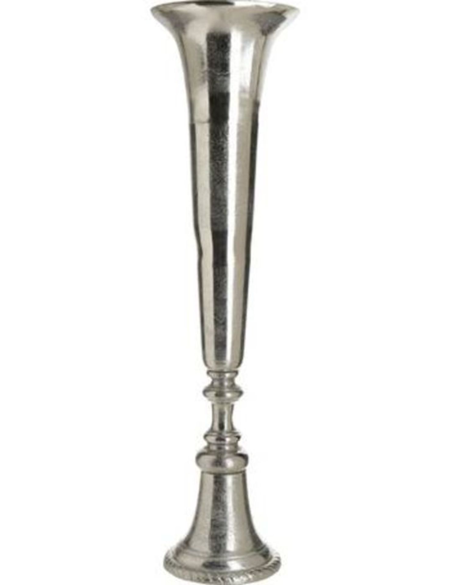 Mercer41, Banta Metal Floor Vase (SILVER) (85cm H) - RRP £129.99 (IARU5652 - 26161/1)