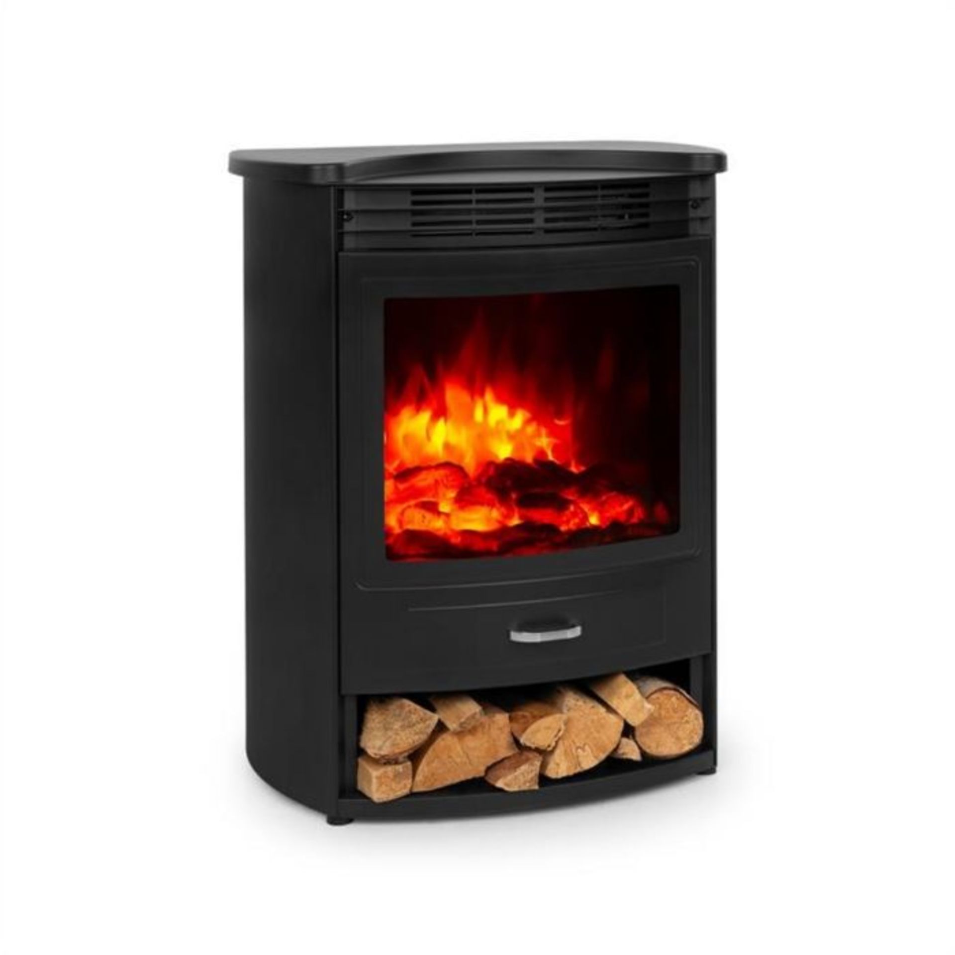 Klarstein,Bormio Electric Stove RRP -£208.97(26444/1 -LBNU4023)(600X 420X 725MM BLACK)(BOXED