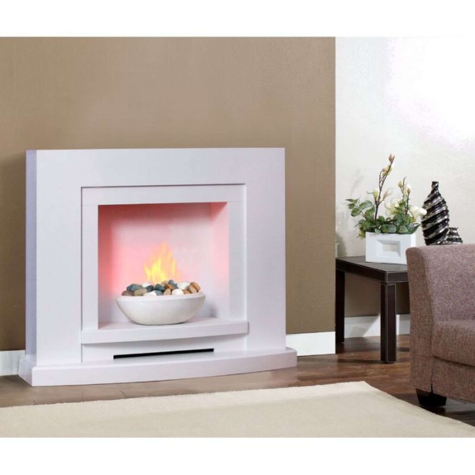 Suncrest,Dryderdale Electric Fireplace(DAMAGED) RRP -£579.99 (25401/2 -SCRU1003)