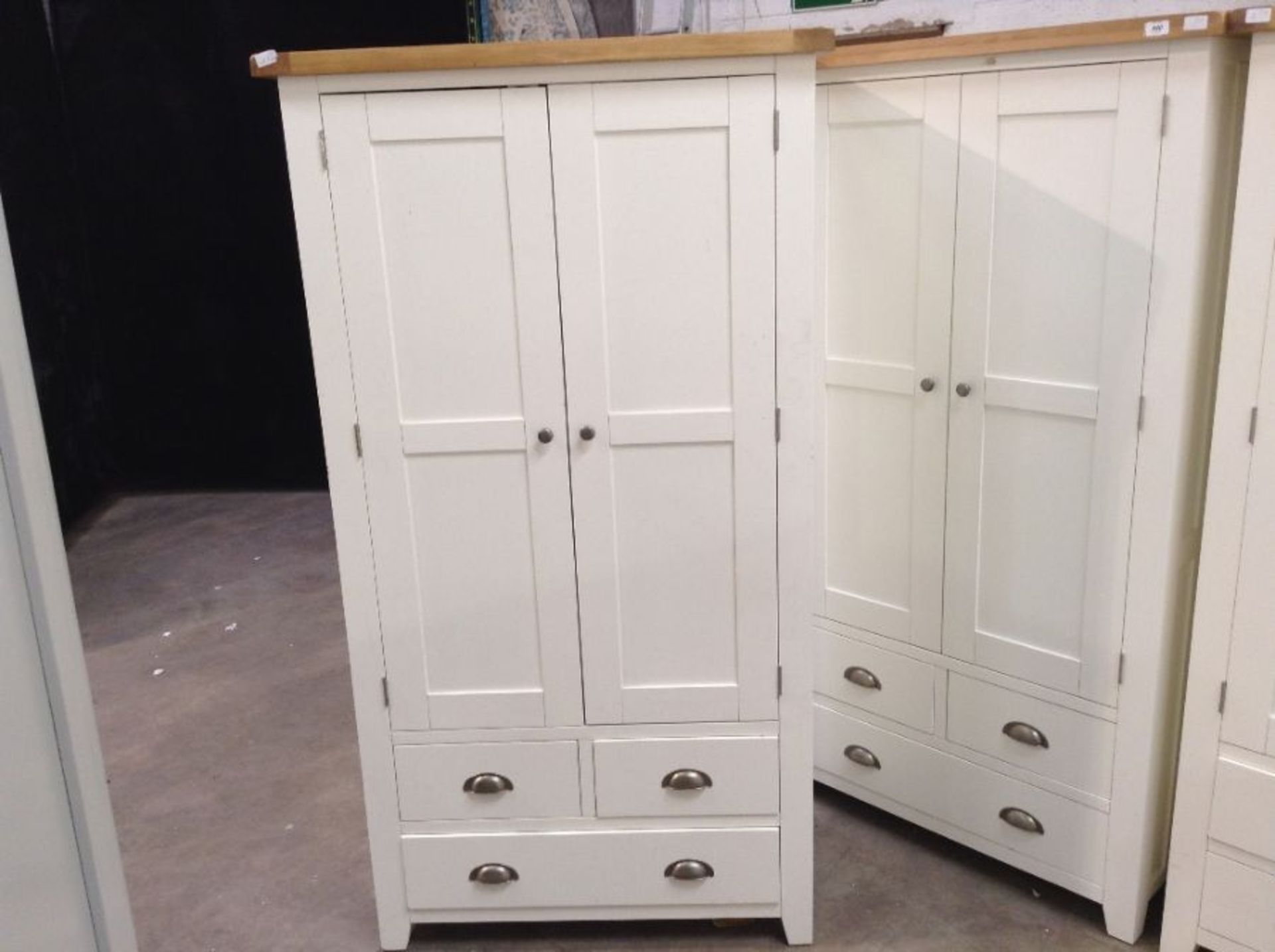 Hampshire White Large Larder Unit (T73 -LARL-PWHIT