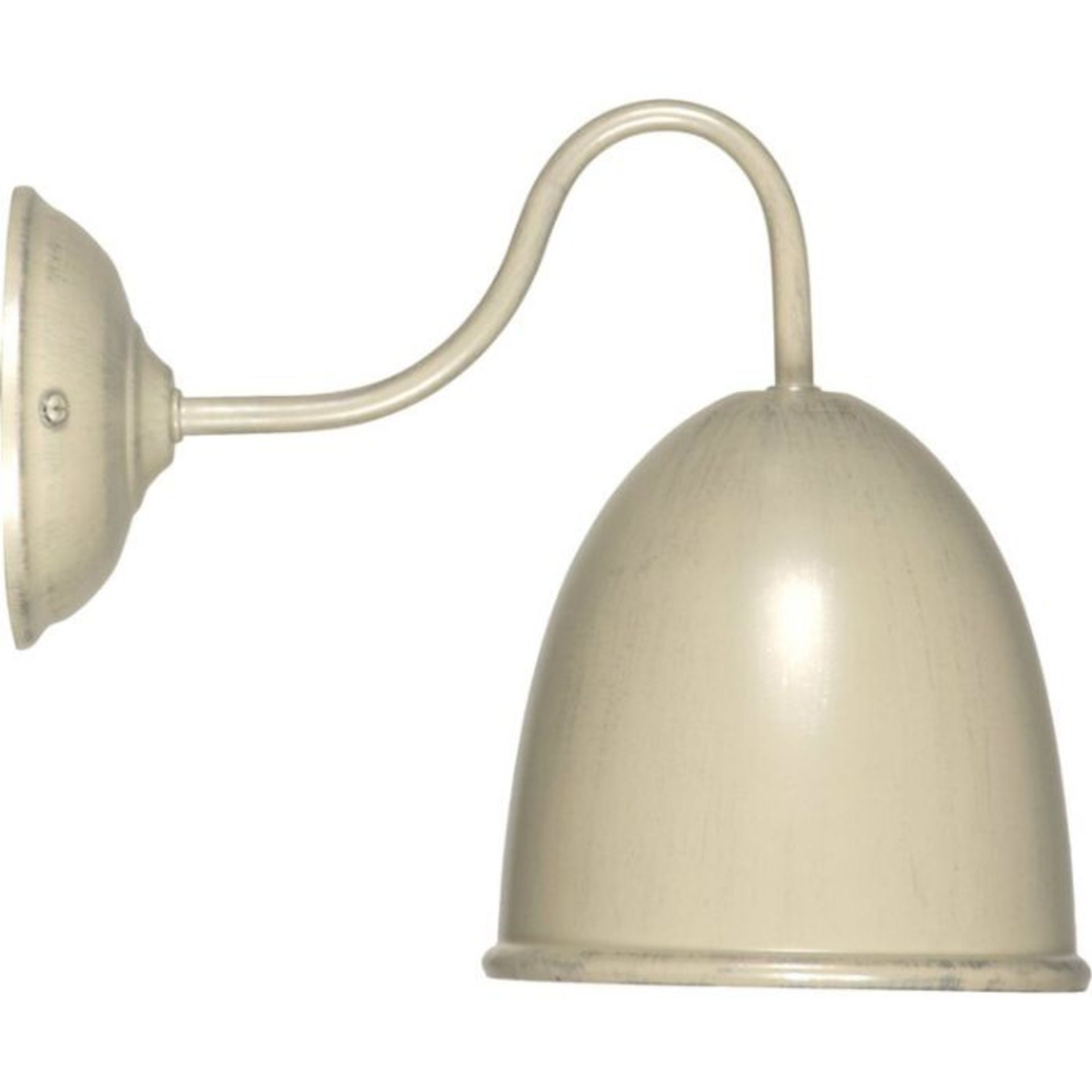 Borough Wharf, San Pablo 1-Light Armed Sconce (BEACH IVORY) - RRP £78.99 (BWHA1375 - 14290/33)