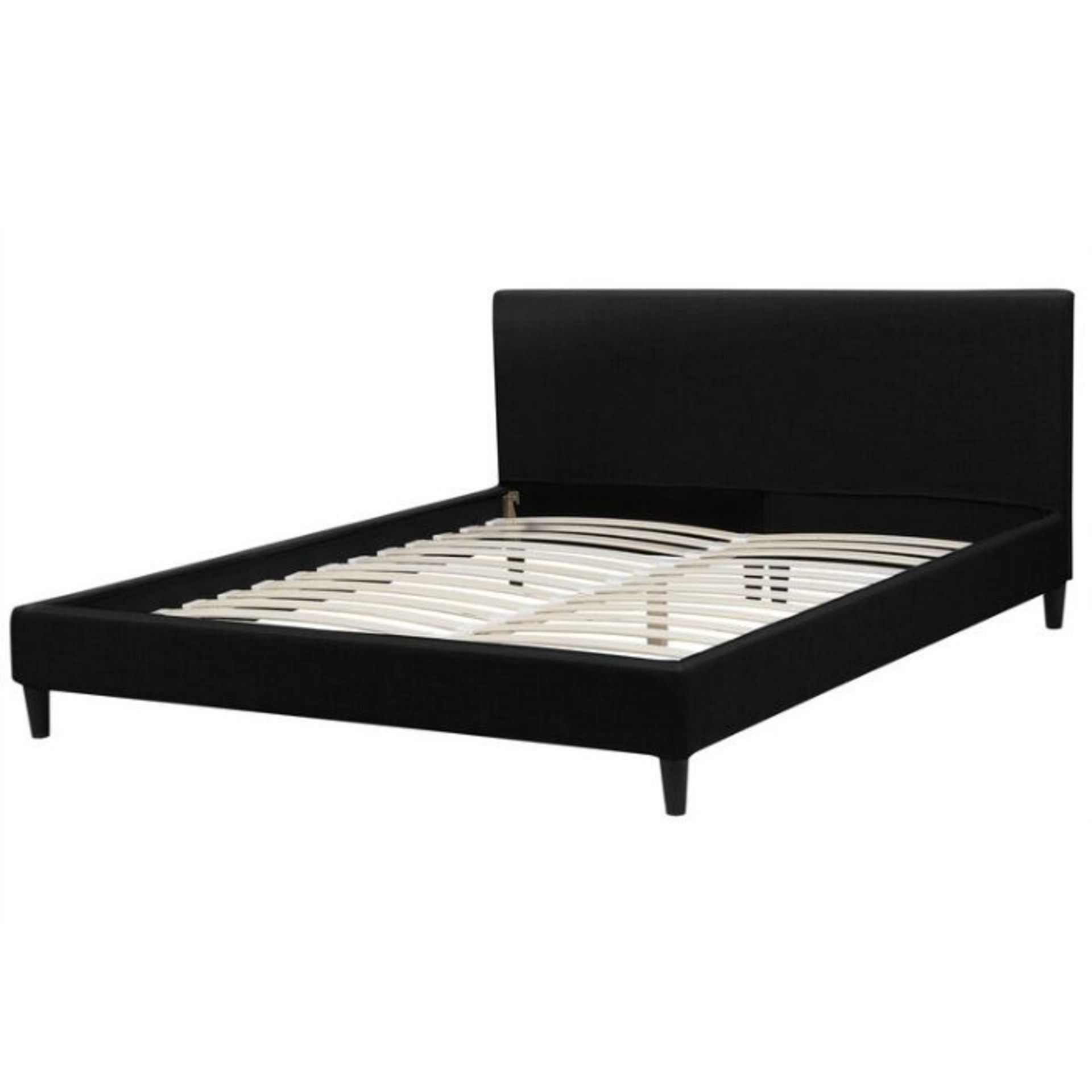 Hykkon, Xander Bed Frame Slip Cover Upholstry (BLACK) (180cm x 200cm) - RRP £95.99(AAJD5298 - )