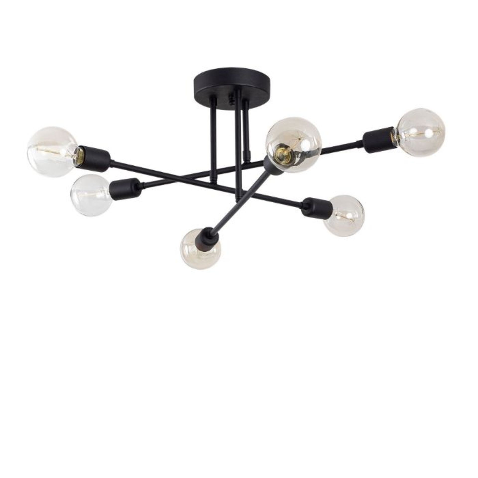 Mercury Row, Kai 6-Light 64cm Semi Flush Mount (BL