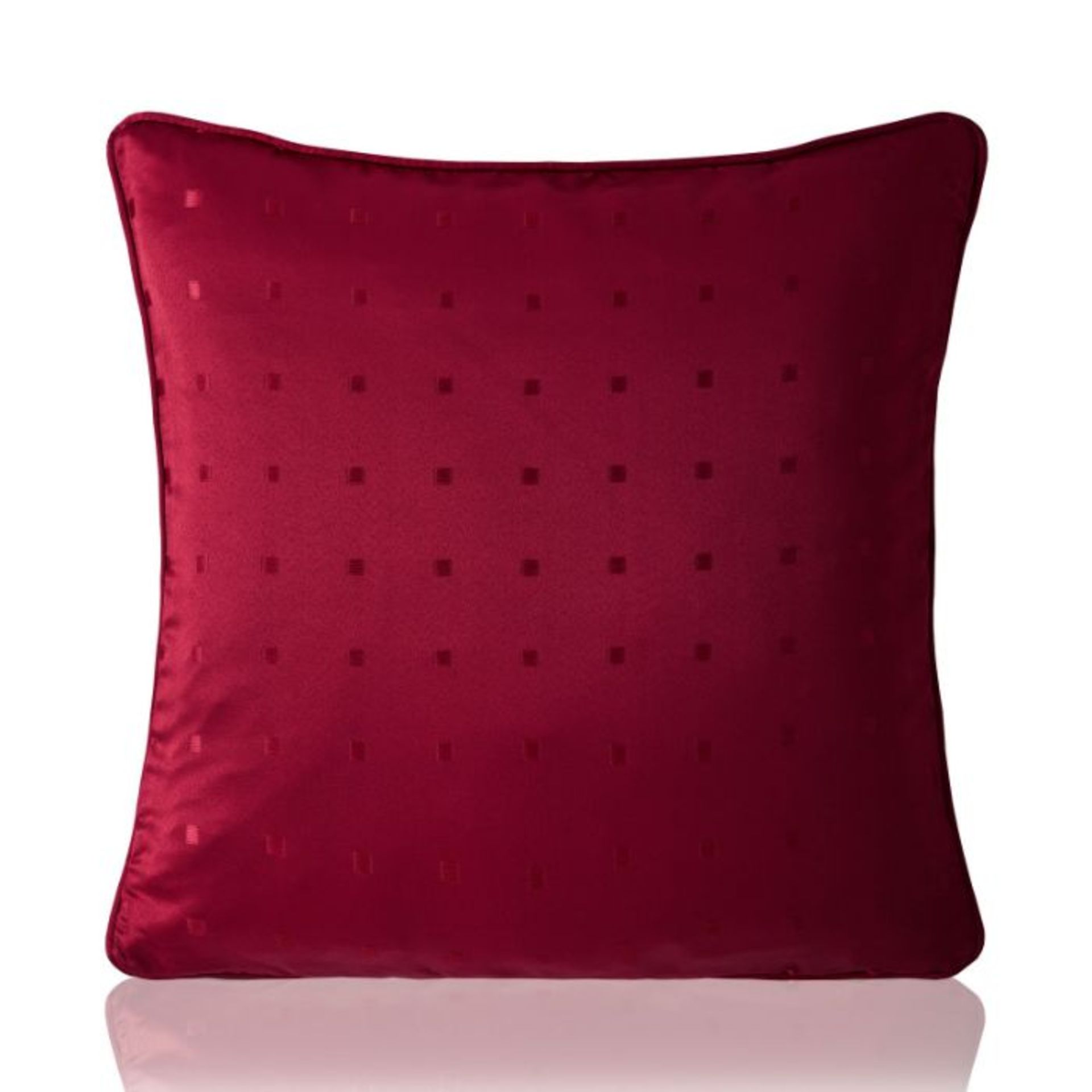 17 Stories, Carlucci Cushion Cover (RED) - RRP £6.59 (ANSY1376 - 26639/27)