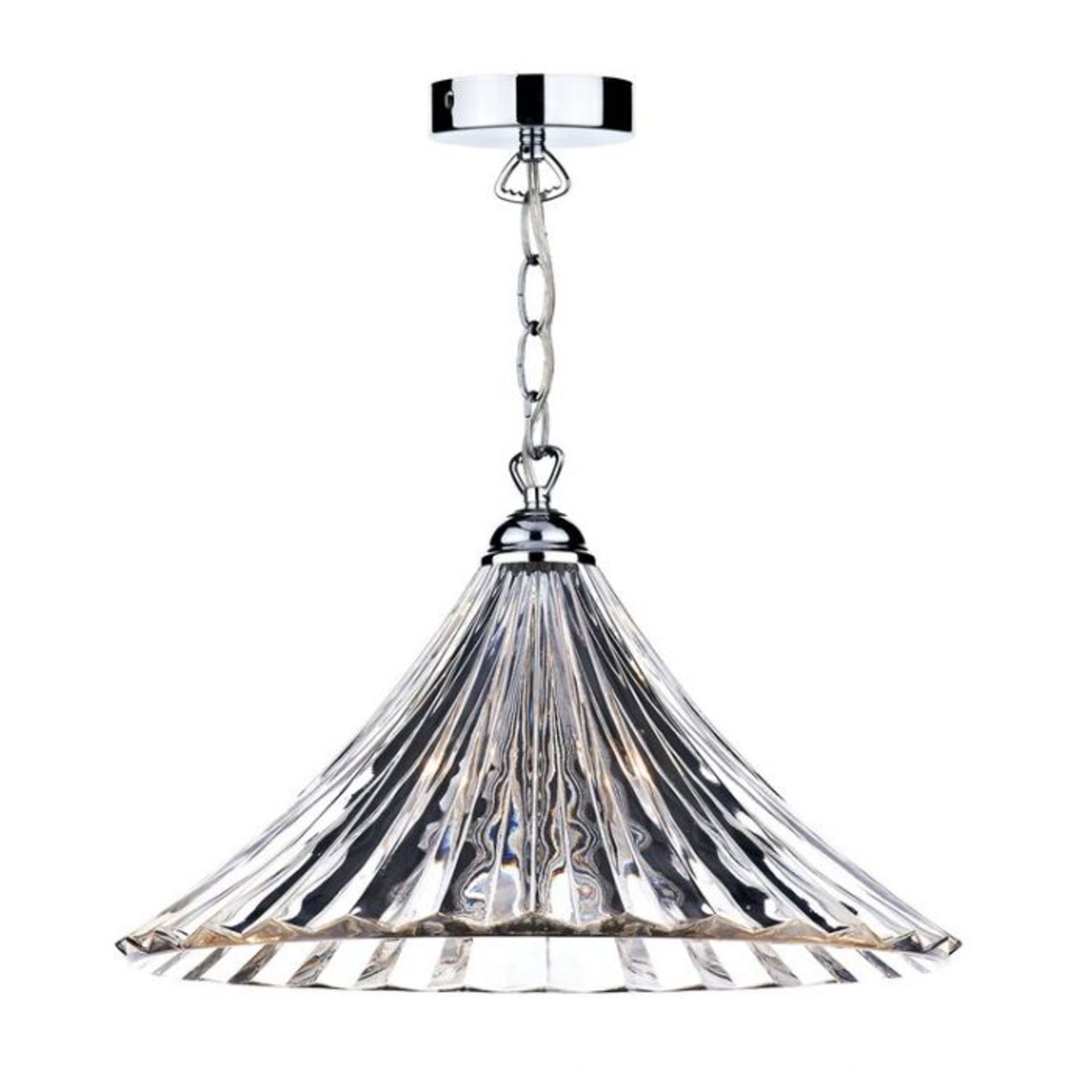 ClassicLiving, Behne 1 - Light Cone Pendant (POLISHED CHROME) - RRP £137.99 (N/A - 26949/9)