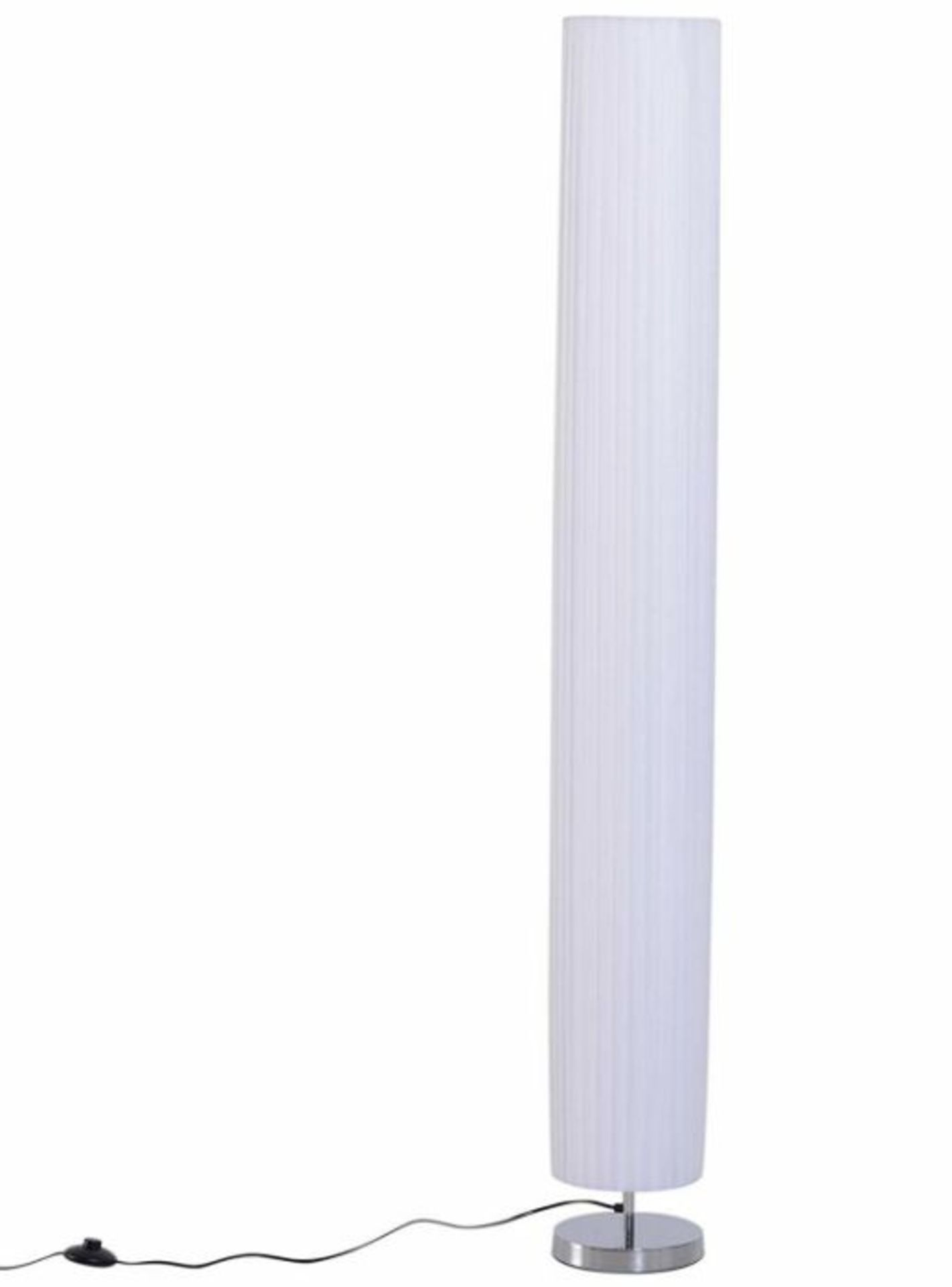 Latitude Run, Jamir 160cm Column Floor Lamp (WHITE) - RRP £106.99 (FINT3768 - 26340/4)