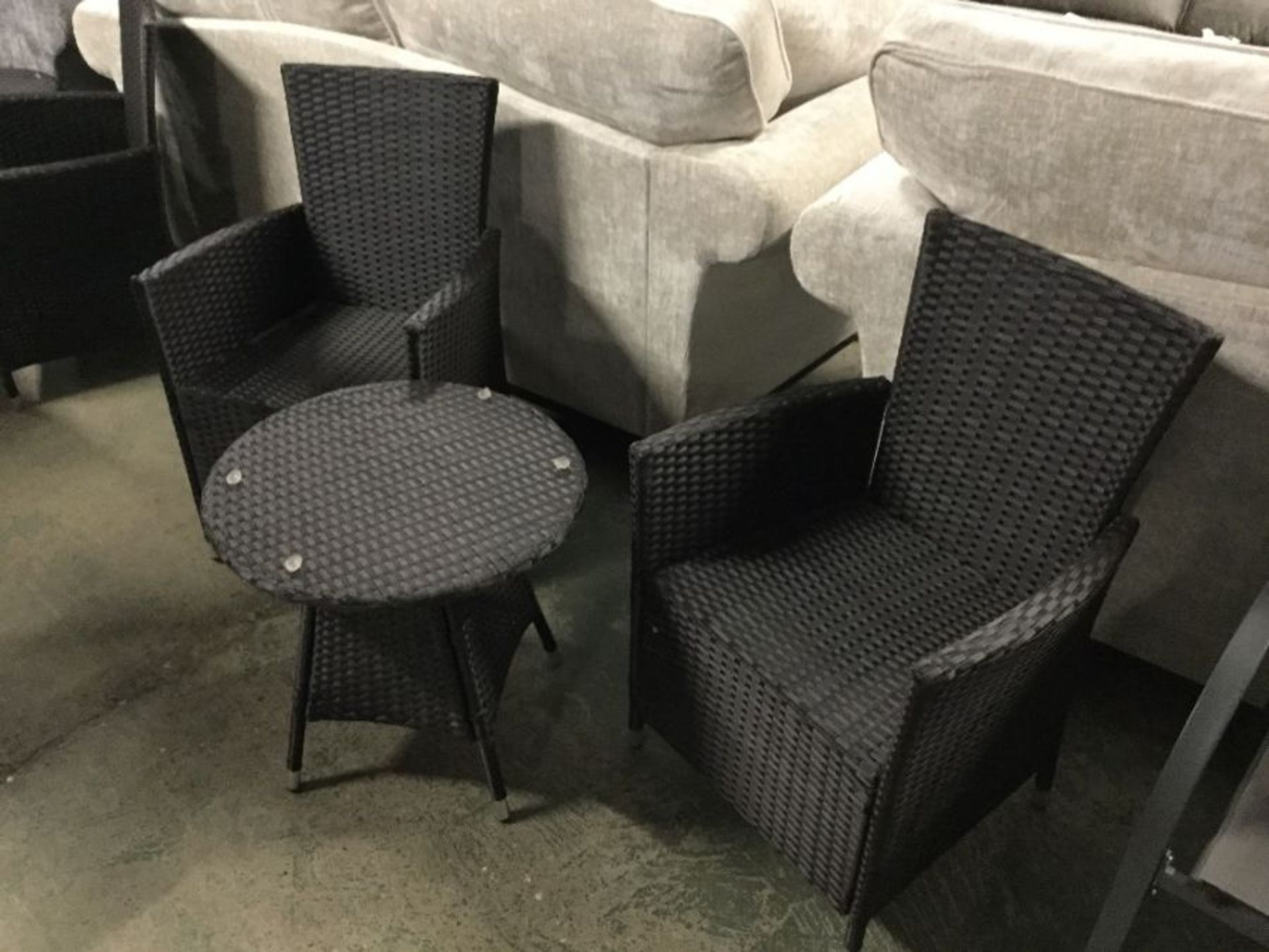 2 SEATER BISTRO SET (MISSING GLASS FAULTY)(26445)