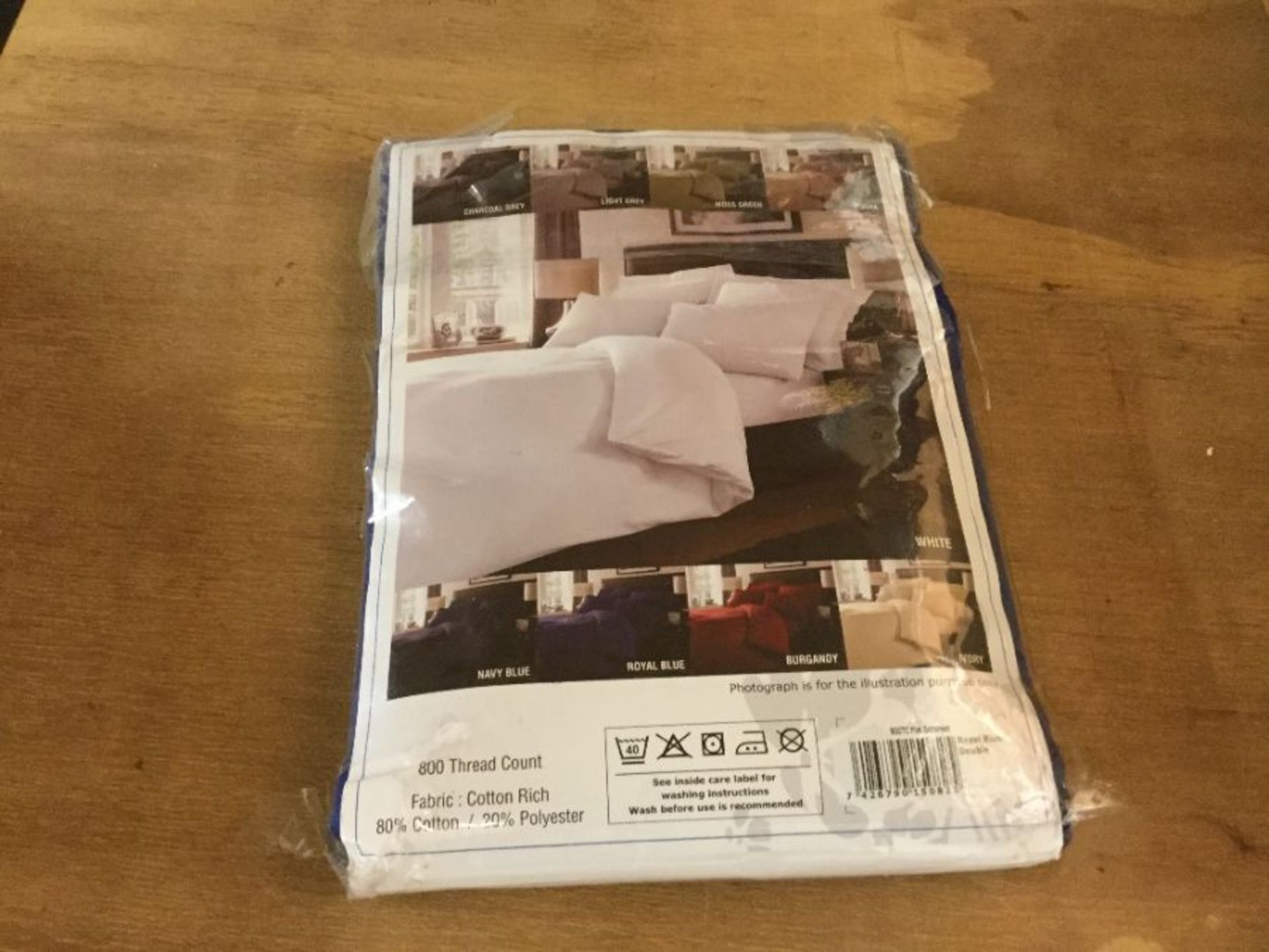 800 THREAD COUNT SHEETS (230X260CM) (EXDL1354)