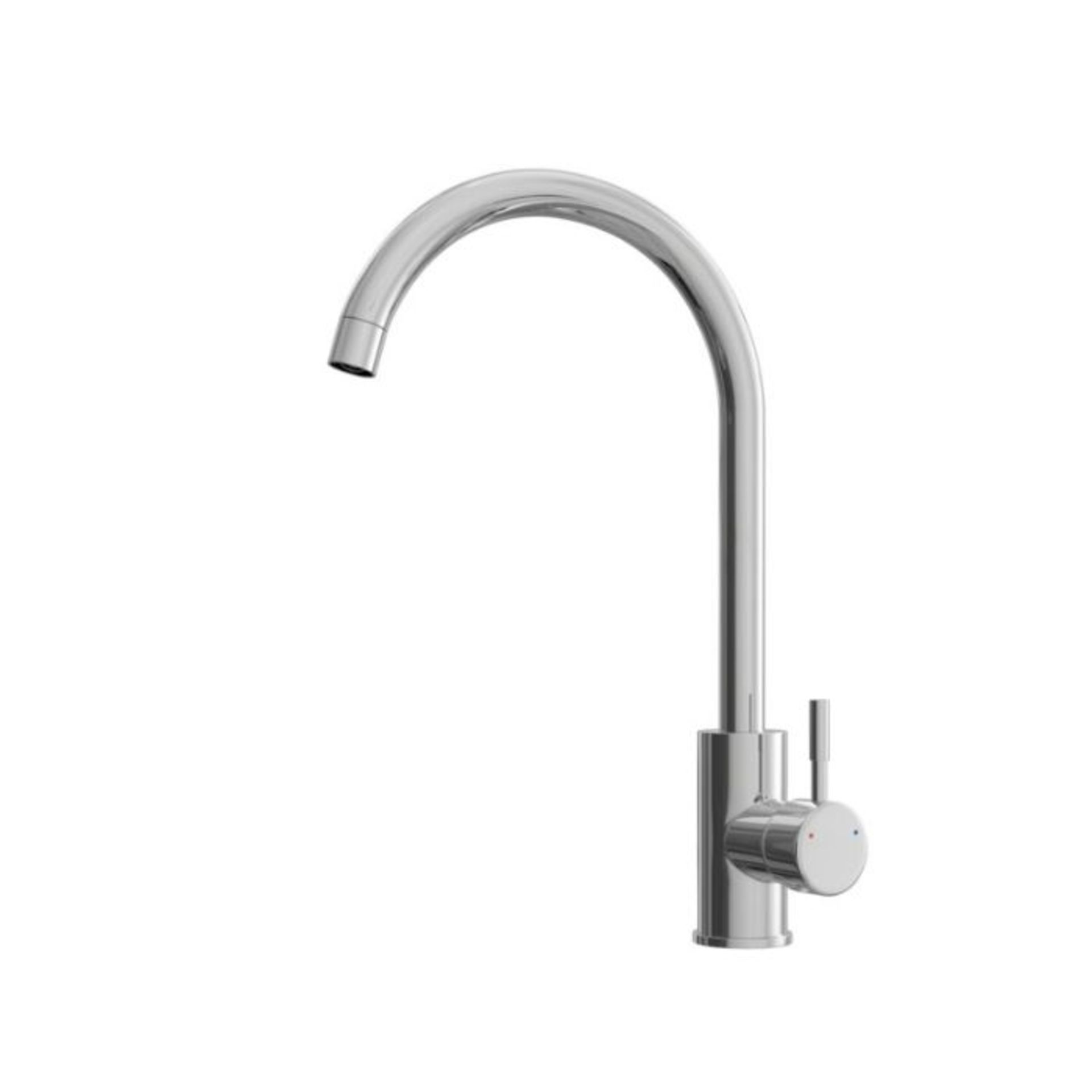 Belfry Kitchen,Acadia Single Lever Monobloc Tap (U001007667)(BRUSHED CHROME) RRP -£22.99 (27034/