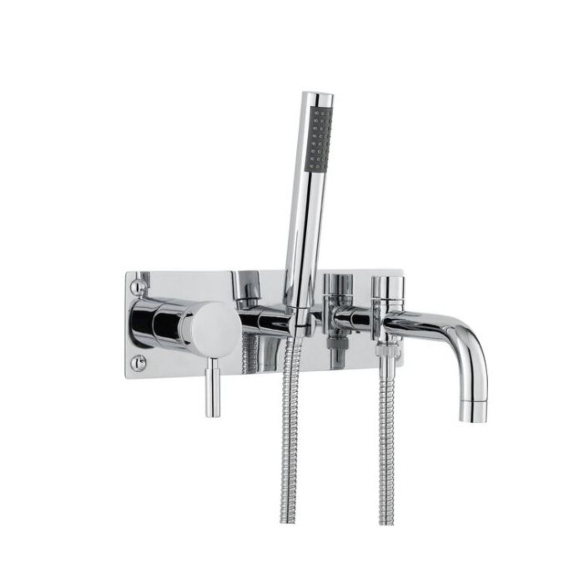 Hudson Reed, Tec Wall Mounted Bath Shower Mixer - RRP £159 (UZG1165 - 27207/50)