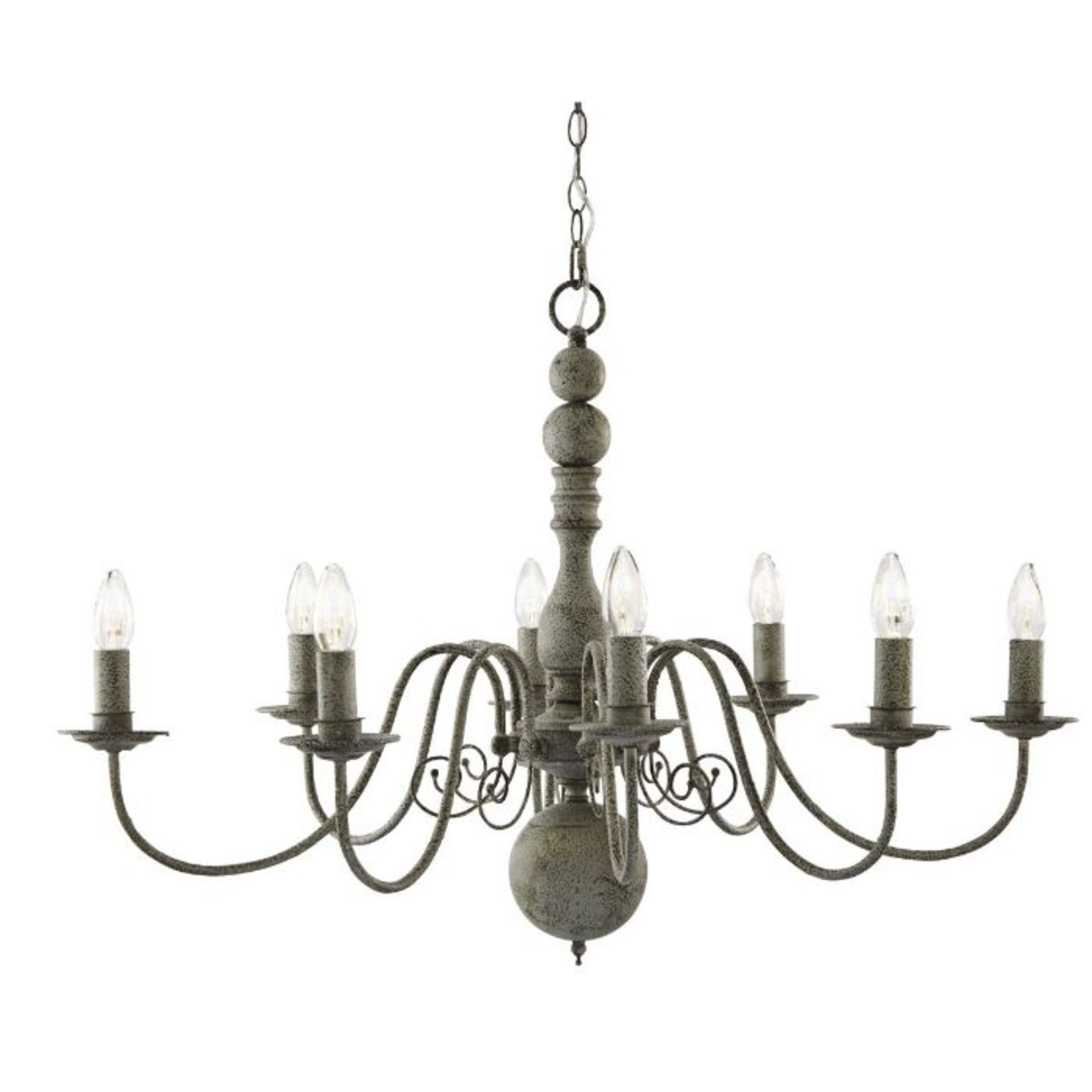 Three Posts, Asher 8-Light Candle Style Chandelier - RRP £205.99 (SRL2496 - 26780/12)