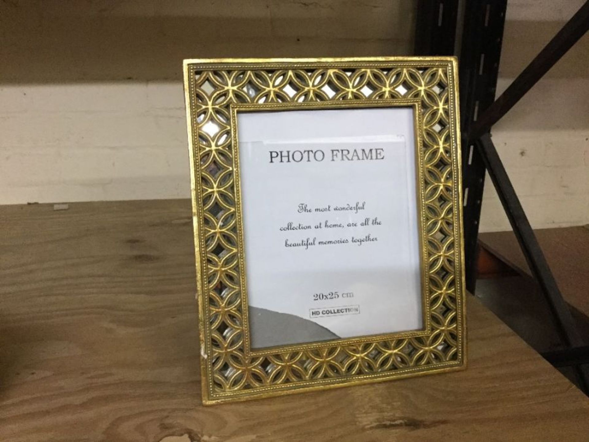 Distressed Antiqued Gold 10x8 Inch Photo Frame - RRP £45 (159 - 907726)X 4