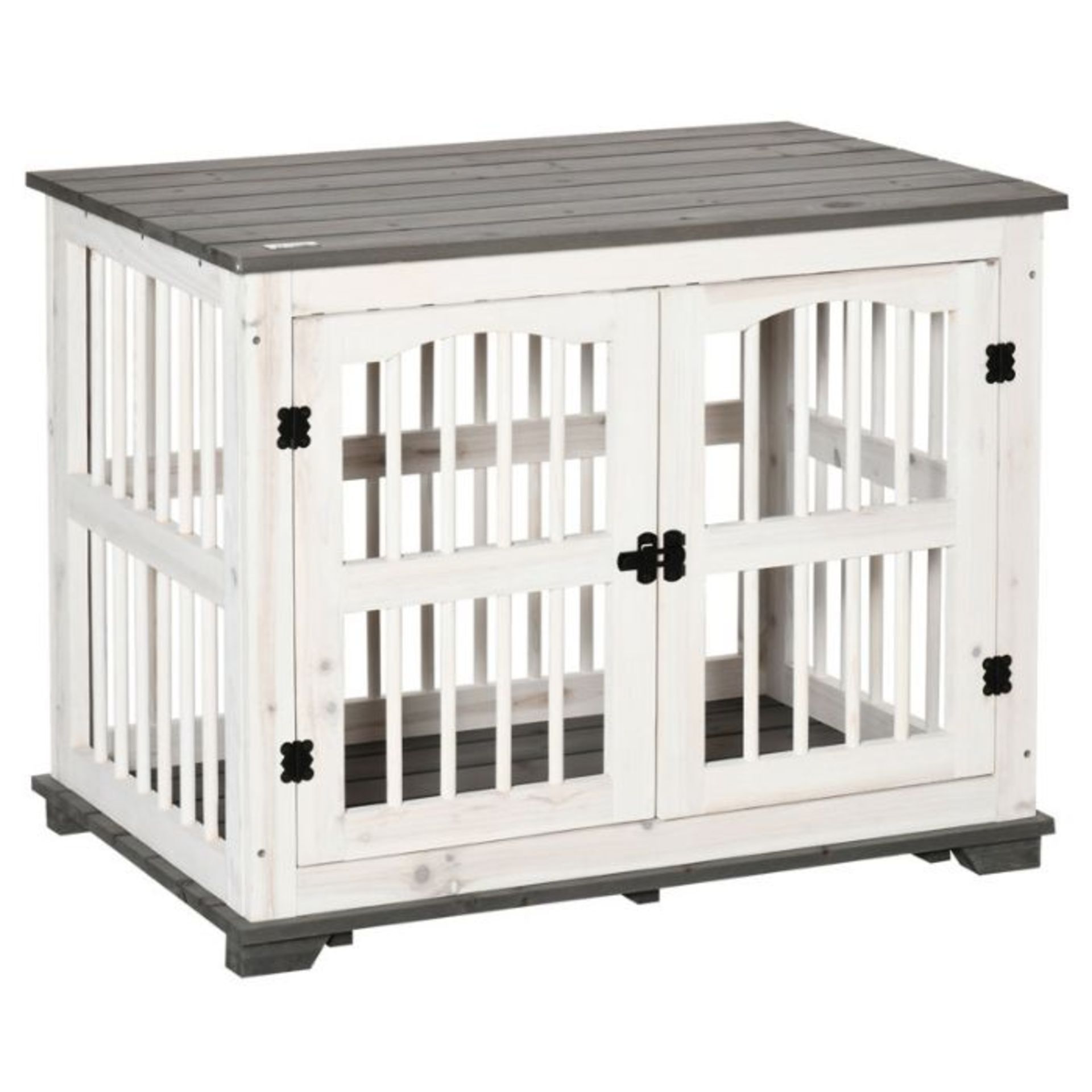 PawHut,Dog Cage (68cm H x 85.5cm W x 59.5cm D) RRP -£149.99 (27485/21 -OBXG1846)