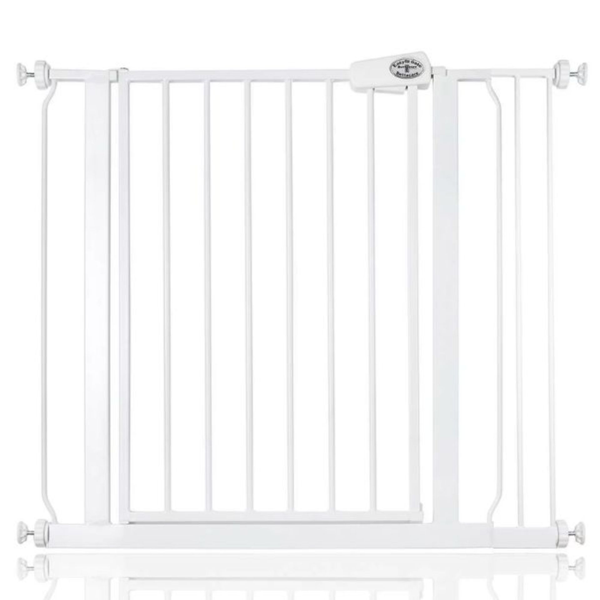 Symple Stuff, Easy Fit Safety Baby Gate (WHITE) - RRP £58.85 (CCOO4123 - 28101/4)