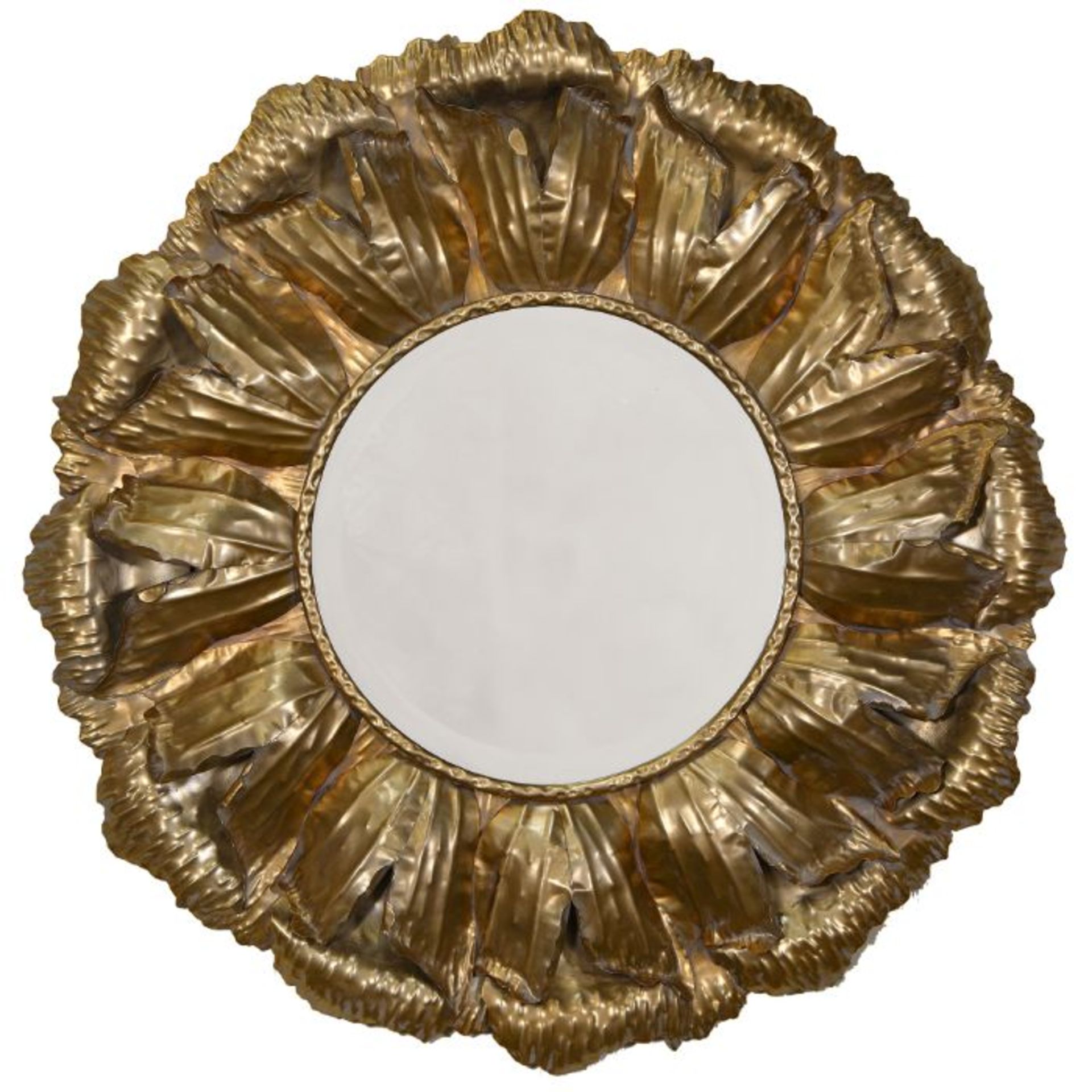 GOLD MIRROR 990CM X 90CM)(BOXED RETURN NOT CHECKED