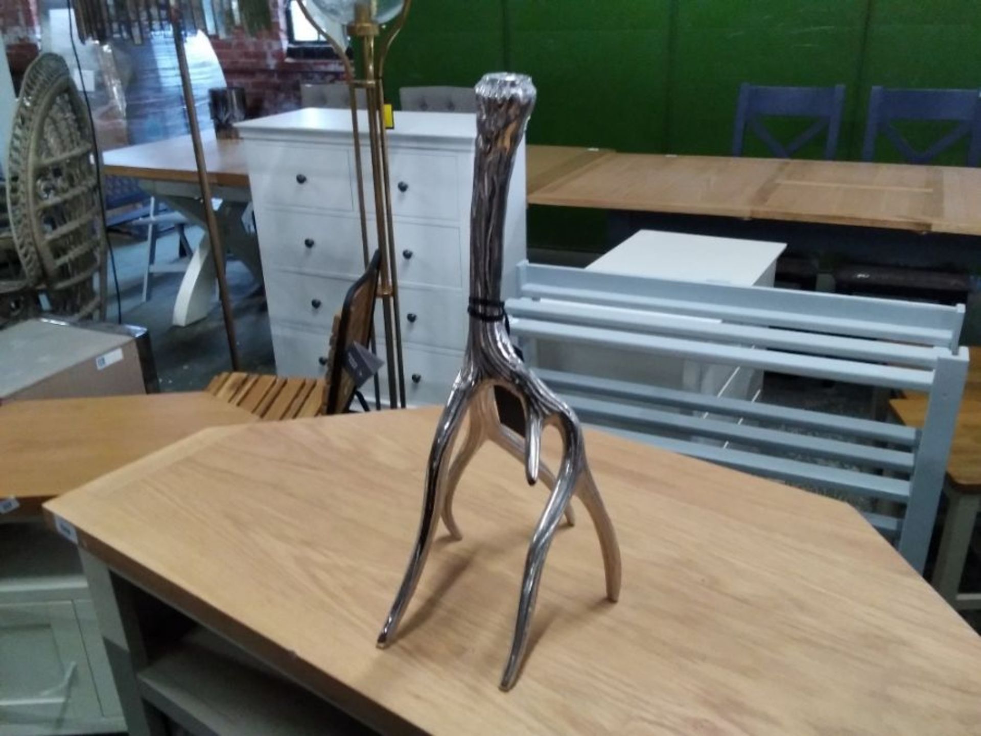 ANTLER CANDLE STICK
