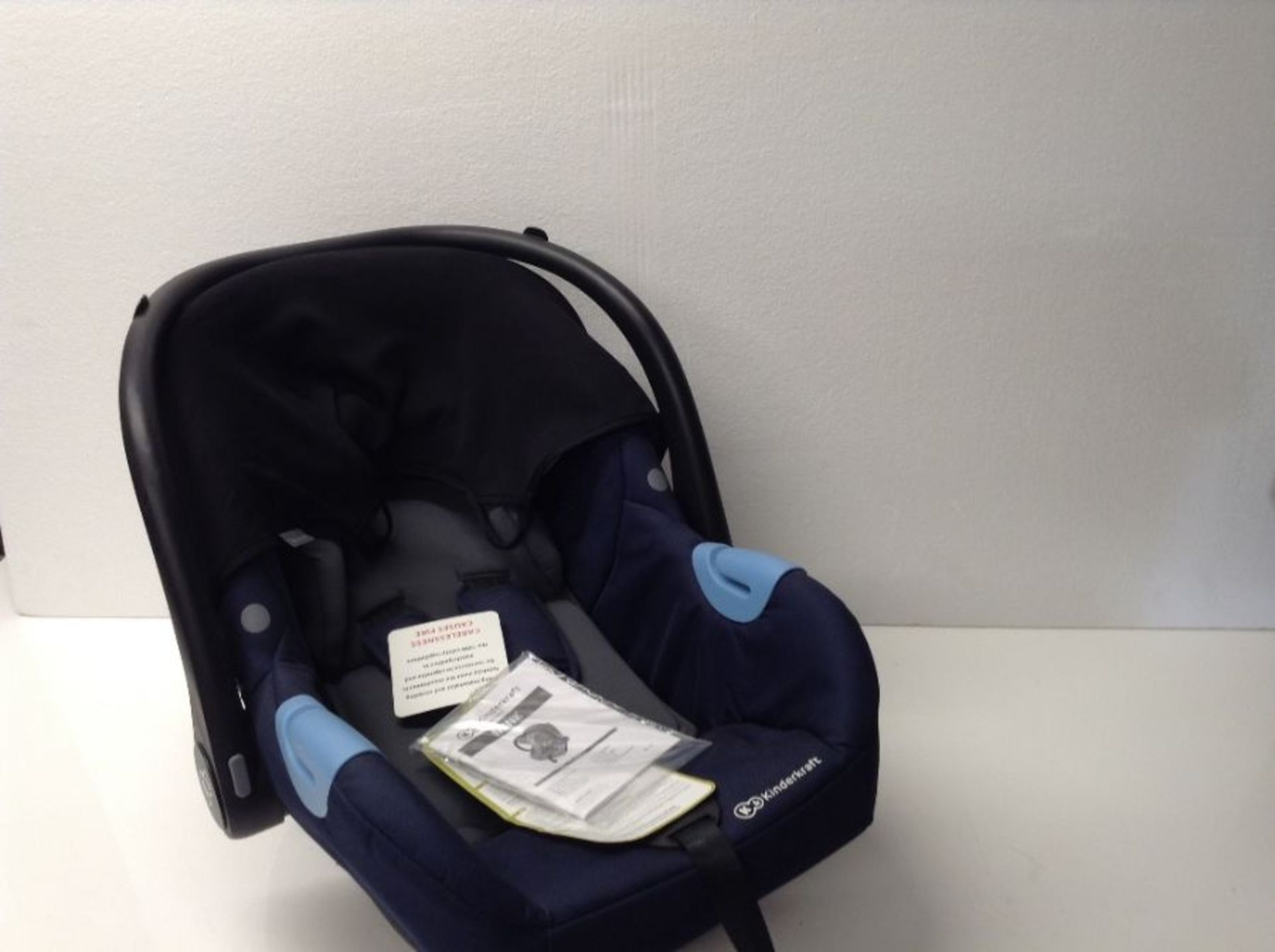 KinderKraft Car Seat Group 0 Blue - RRP £80.99