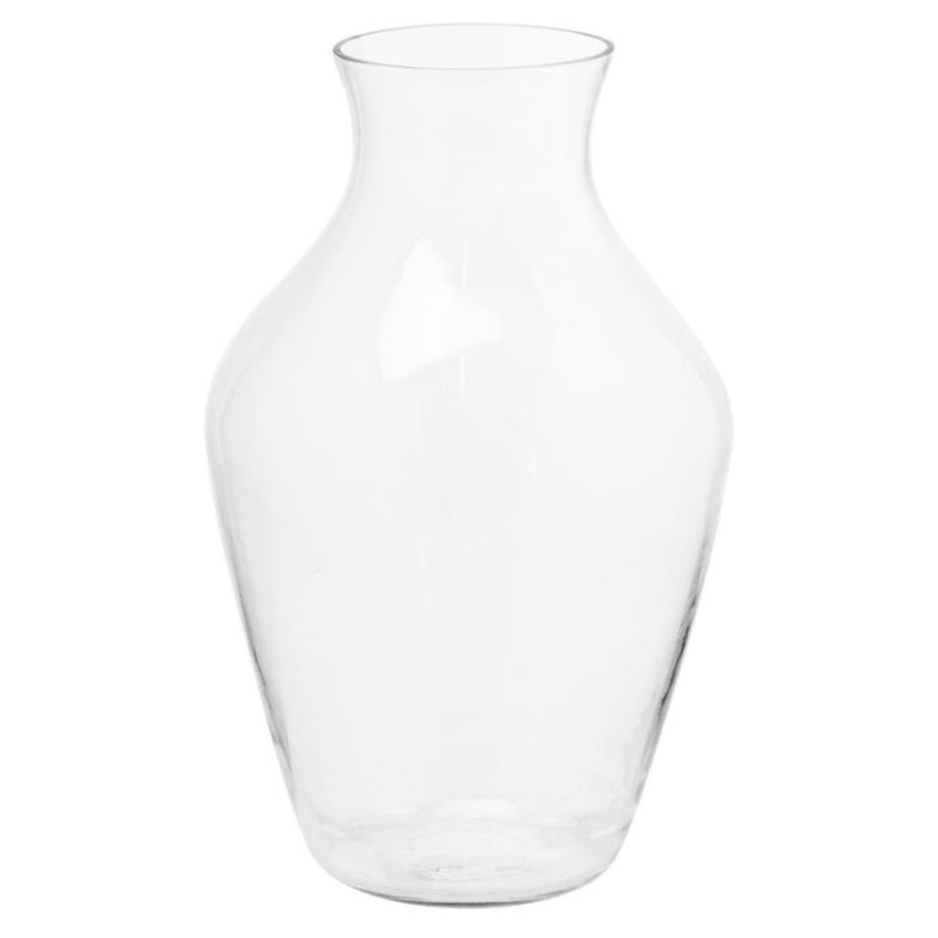 Marlow Home Co., Wren Glass Table Vase (GLASS) (40cm H X 25cm W X 25cm D) - RRP £53.99 (GCNU1665 -