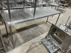 Stainless Steel Preparation Table, 2250 x 750mm