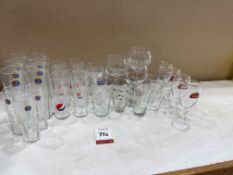 Quantity of Various Branded Pint Glasses as Lotted