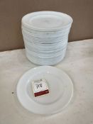 32. White Plates, 240mm dia