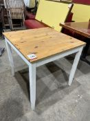 Timber Dining Table, 740 x 740mm