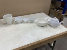 Assortment Of Various Cups, Bowls And Teapots, Please Note: There is NO VAT on the HAMMER Price of