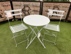 Boxed & Unused Gallery Direct Outdoor Bistro Set,