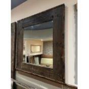 Timber Frame Mirror, 1350mm x 1350mm Please Note: Purchaser Must Ensure They Bring a suitable