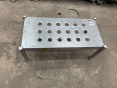 Stainless Steel Shelf as Lotted, Please Note: There is NO VAT on the HAMMER Price of this Lot