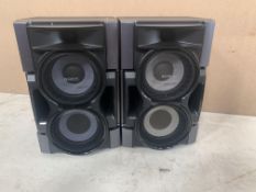 2no. Sony Speakers As Lotted