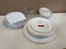 Quantity of Various Plates as Lotted