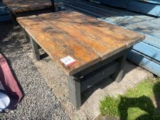 Timber Top Low Level Coffee Table