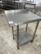 Stainless Steel Preparation Table, 640 x 530mm