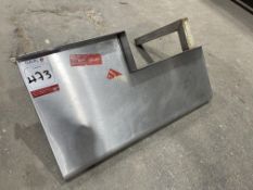 Stainless Steel Corner Shelf 550mm x 300mm As Lotted