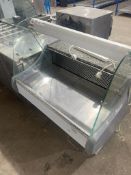 Mawi Refrigerated Display Counter, Please Note Damage to Glass on Unit See Pictures For Detail