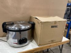 Buffalo CK698-02 Electric Rice / Food Warmer, Please Note: There is NO VAT on the HAMMER PRICE of