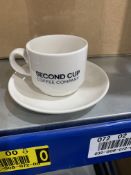26no. 4oz Branded Coffee Mug With Saucer, Please Note: There is NO VAT on the HAMMER Price of this