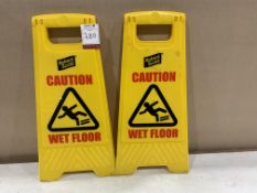 Wet Floor/ Cleaning In Progress Signs