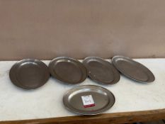 5no. Various Steel Trays