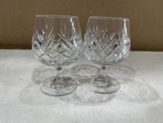 2no. Brandy Glasses as lotted