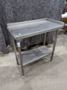 Stainless Steel Preparation Table, 880 x 750mm