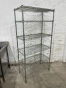 6-Tier Wire Racking, 900 x 460 x 1850mm